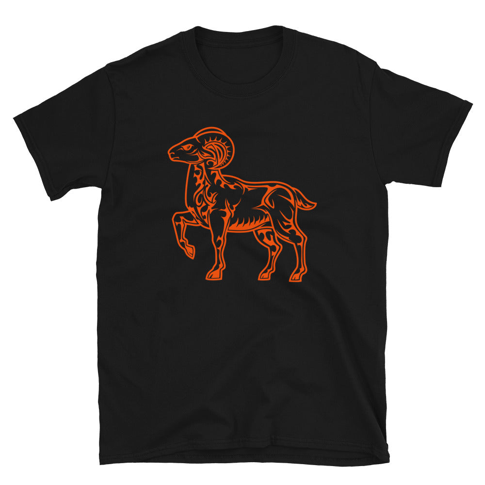 Orange Aries T-shirt