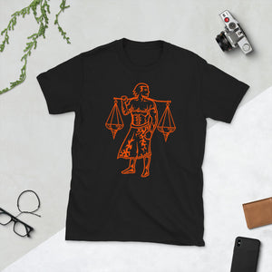 Orange Libra T-shirt