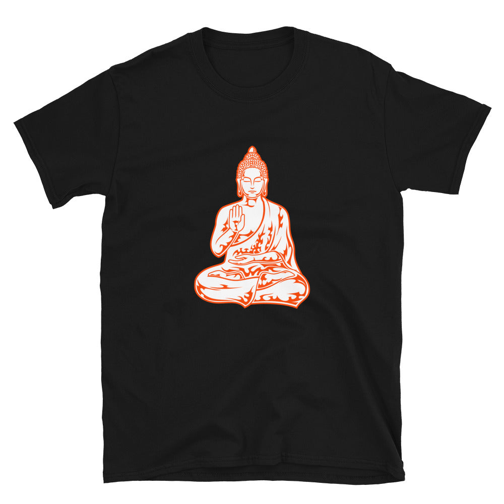 Orange Protector Buddha T-shirt