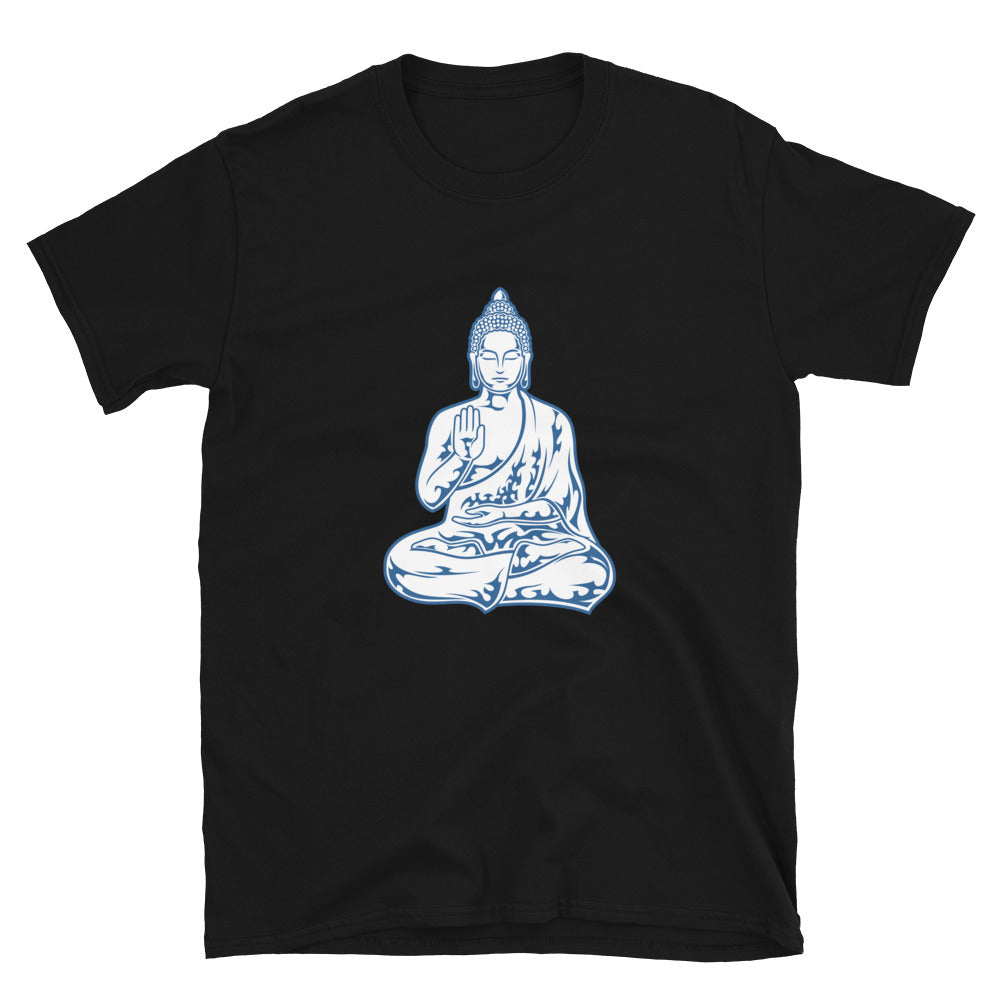 Blue Protector Buddha T-shirt