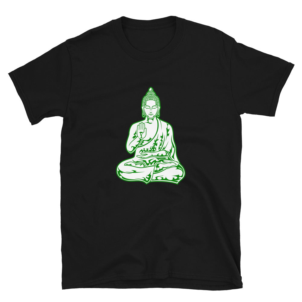 Green Protector Buddha T-shirt
