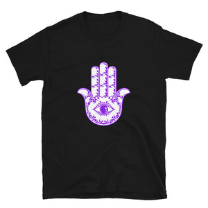 Purple Hamsa "Hamesh-Khamesh" T-shirt