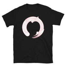 Pink ring-spun cotton Zen-Circle T-Shirt