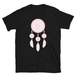 Pink ring-spun cotton Dream Catcher T-Shirt