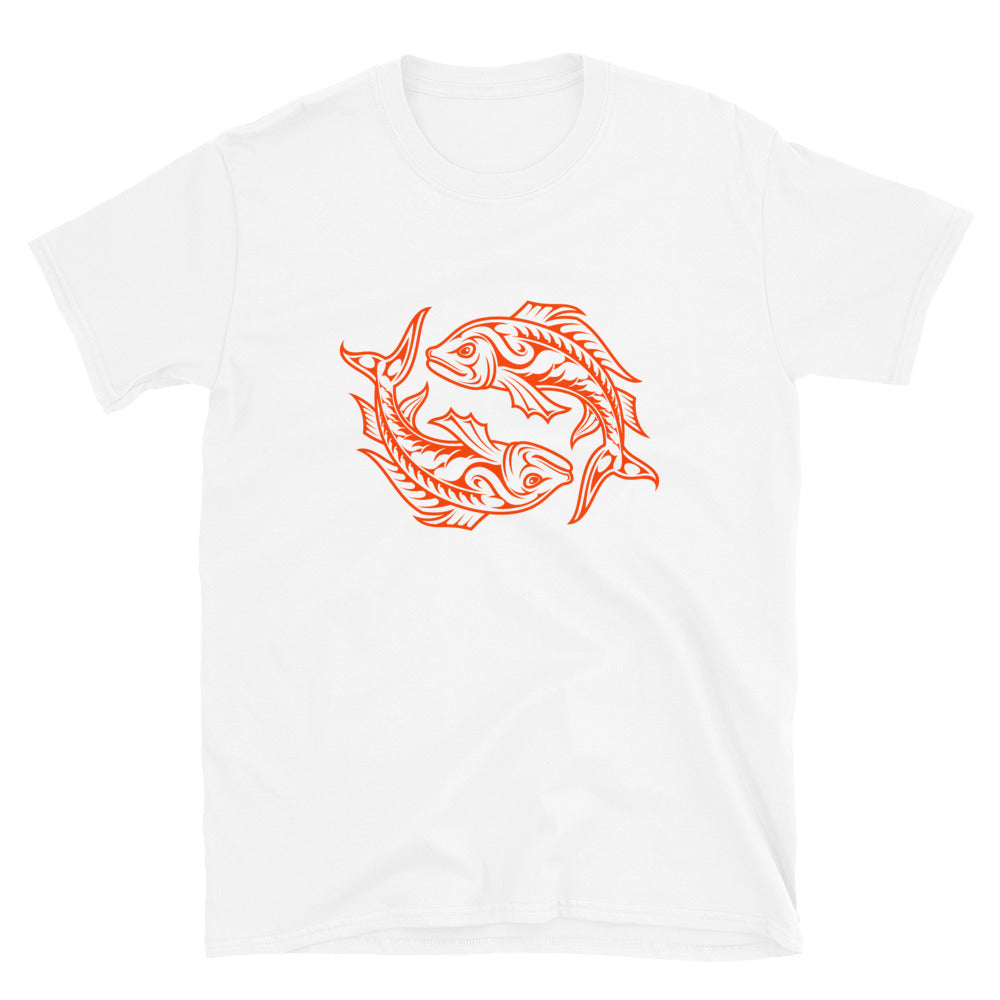 Orange Pisces T-shirt