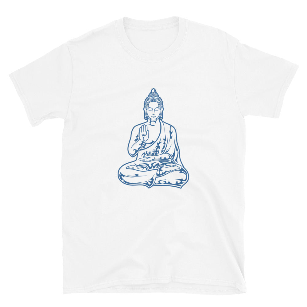 Blue Protector Buddha T-shirt