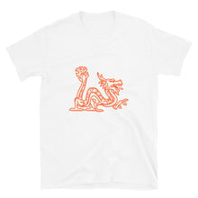 Orange Long Lung Dragon T-shirt
