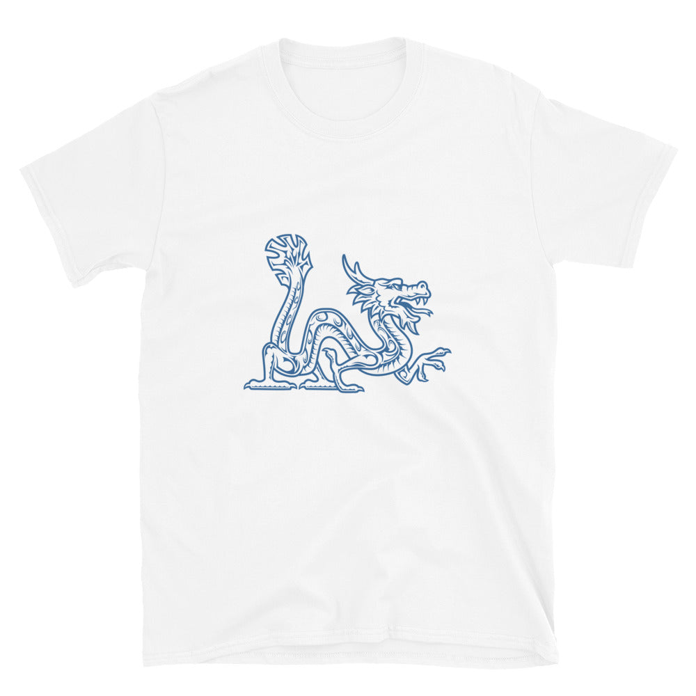 Blue Long Lung Dragon T-shirt