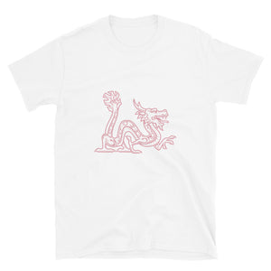 Pink Long Lung Dragon T-shirt