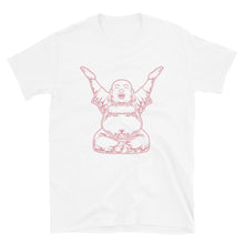 Pink Laughing Buddha T-shirt