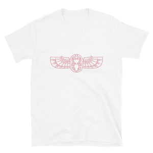 Pink The Winged Scarab T-Shirt