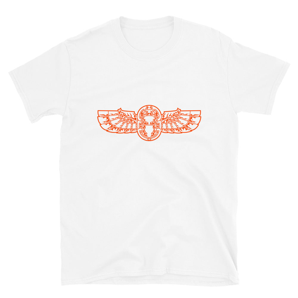 Orange The Winged Scarab T-Shirt