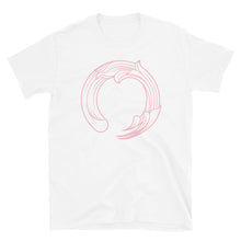 Pink ring-spun cotton Zen-Circle T-Shirt