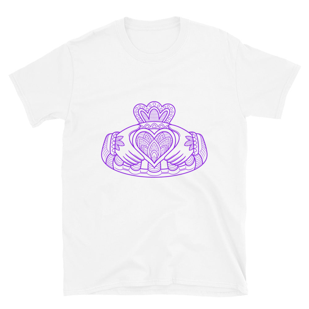 Purple Claddagh T-Shirt
