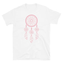 Pink ring-spun cotton Dreamcatcher T-Shirt Dreamcatcher T-Shirt