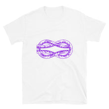 Purple ring-spun cotton Hercules Knot T-Shirt