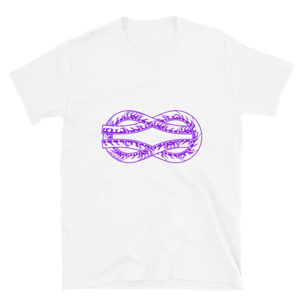 Purple ring-spun cotton Hercules Knot T-Shirt