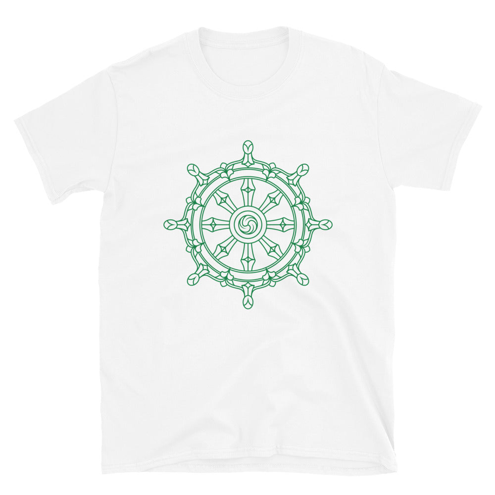 Green Dharmachakra T-Shirt