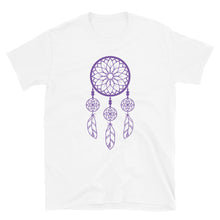 Purple ring-spun cotton Dream Catcher Unisex T-Shirt