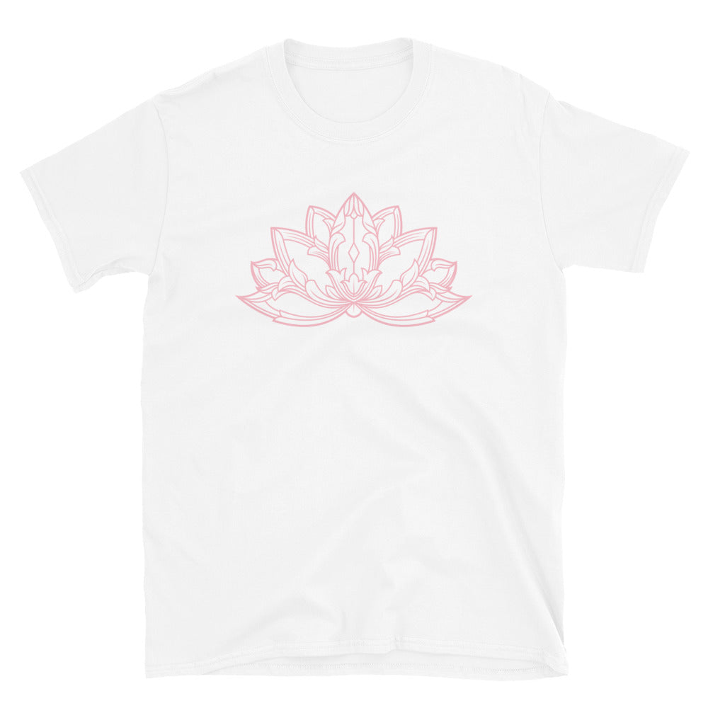 Pink ring-spun cotton Padma T-Shirt
