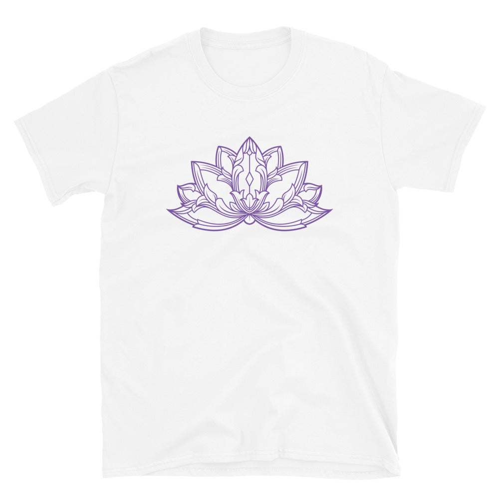 Purple ring-spun cotton Padma T-Shirt
