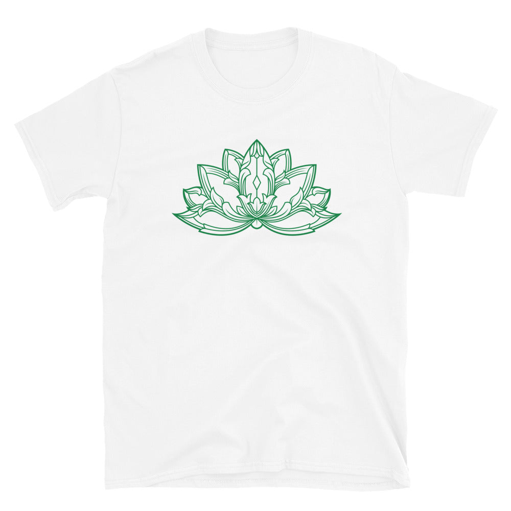 Green ring-spun cotton Padma T-Shirt