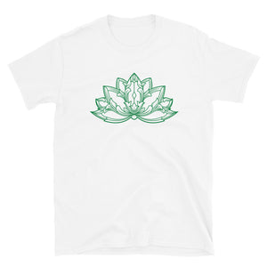 Green ring-spun cotton Padma T-Shirt