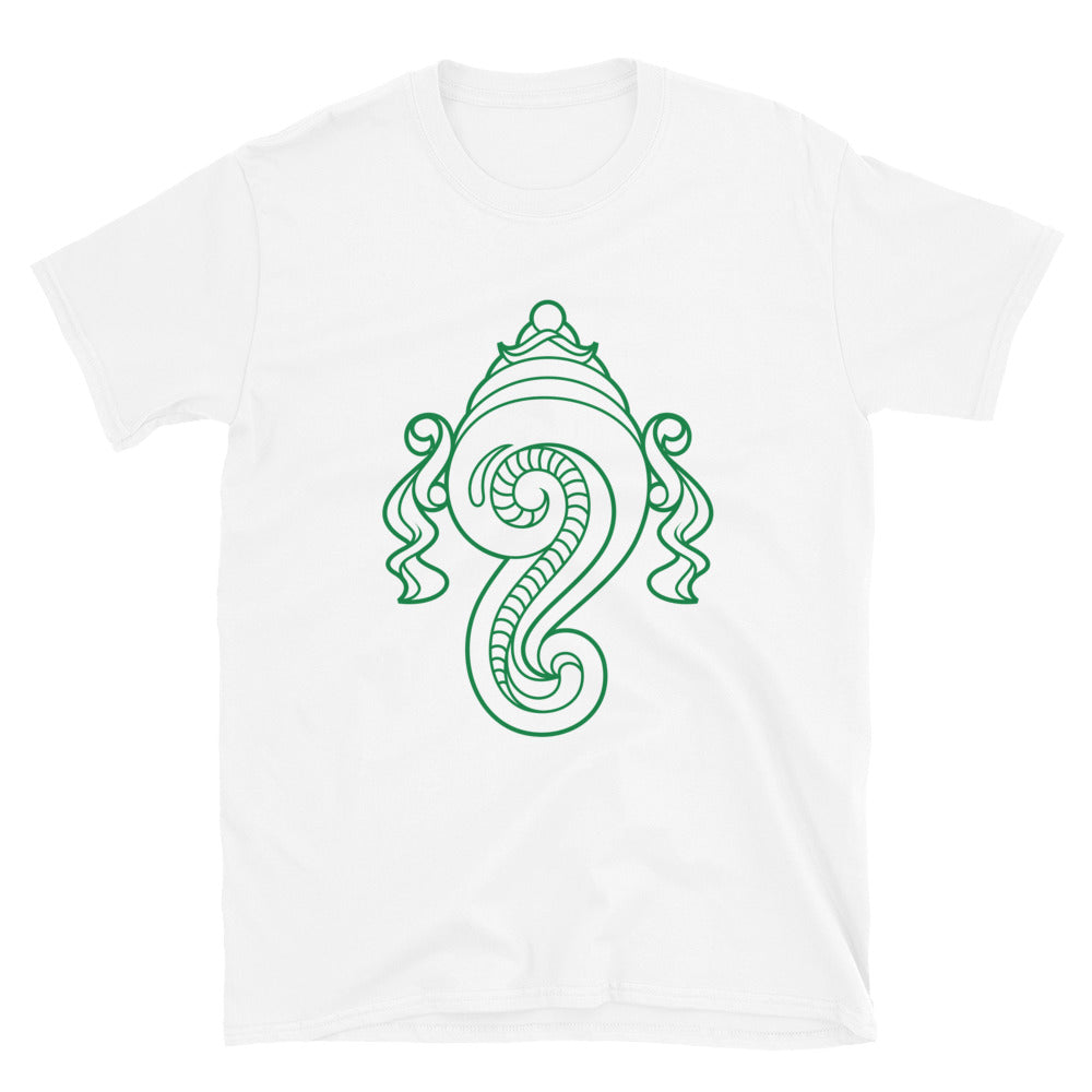 Green ring-spun cotton Sankha T-Shirt