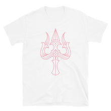 Pink ring-spun cotton Trishula T-Shirt