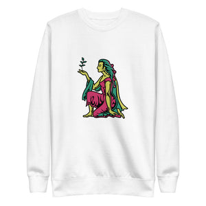 Virgo_ColorsGYR Multi-Color Fleece Sweatshirt