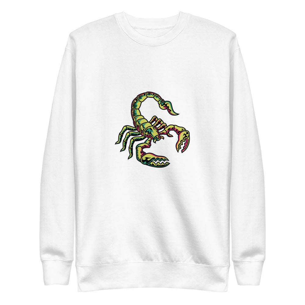 Scorpio_ColorsGYR Multi-Color Fleece Sweatshirt