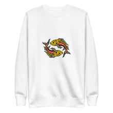 Pisces_ColorsYRG Multi-Color Fleece Sweatshirt
