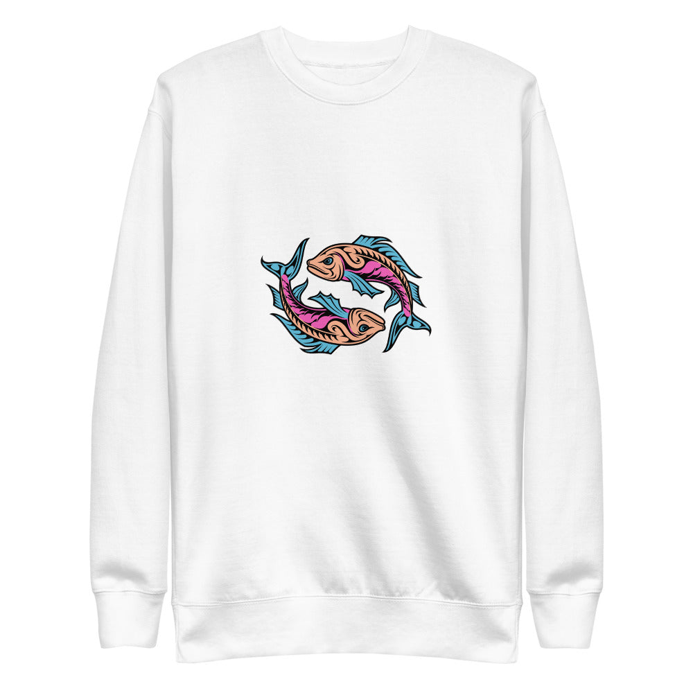 Pisces_ColorsMBO Multi-Color Fleece Sweatshirt