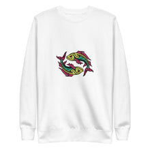 Pisces_ColorsGYR Multi-Color Fleece Sweatshirt