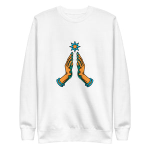 Namaste_BGOColors Multi-Color Fleece Sweatshirt