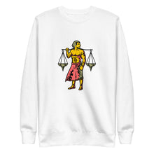 Libra_ColorsYRG Multi-Color Fleece Sweatshirt