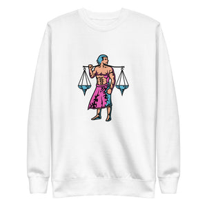 Libra_ColorsMBO Multi-Color Fleece Sweatshirt