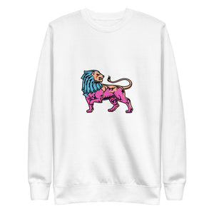 Leo_ColorsMBO Multi-Color Fleece Sweatshirt