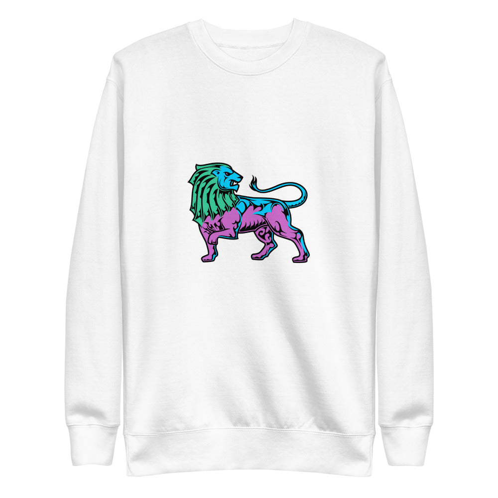 Leo_ColorsBPG Multi-Color Fleece Sweatshirt