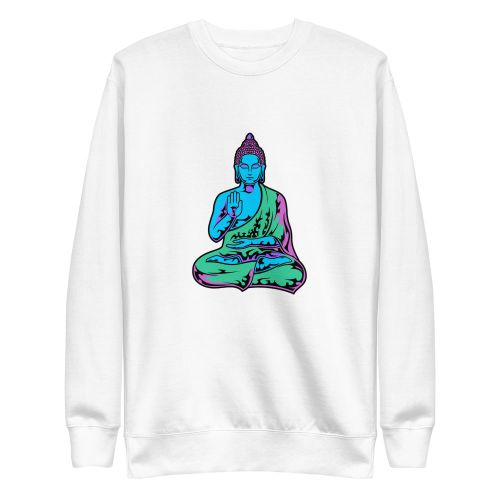 Buddha_Colors_BPG Multi-Color Fleece Sweatshirt