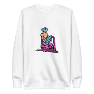Aquarius_ColorsMBO Multi-Color Fleece Sweatshirt
