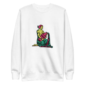 Aquarius_ColorsGYR Multi-Color Fleece Sweatshirt