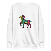 Aeries1_ColorsGYR Multi-Color Fleece Sweatshirt