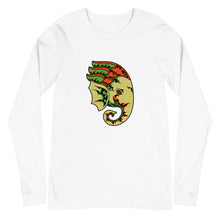 White Ganesh Long Sleeve Tee