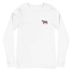 Taurus_ColorsMBO Multi-Color Long Sleeve Tee Front - Back Design